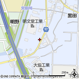 兵庫県丹波篠山市黒田528周辺の地図