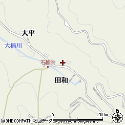 愛知県豊田市石楠町（小食沢連）周辺の地図