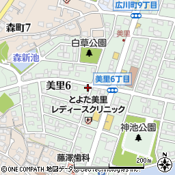 おはなデイサービス豊田美里店周辺の地図
