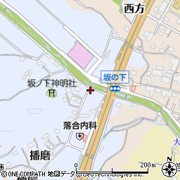 坂ノ下公民館周辺の地図