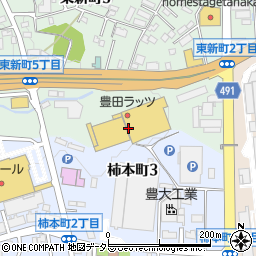 スーパースポーツゼビオ豊田東新店周辺の地図