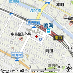 鳴海・中日文化センター周辺の地図