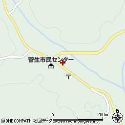 岡山県新見市菅生6132-1周辺の地図