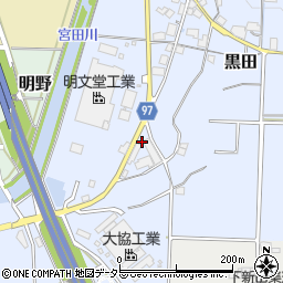 兵庫県丹波篠山市黒田517周辺の地図