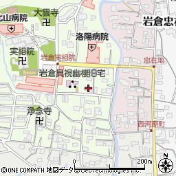 京都学生グリーンハイツ周辺の地図