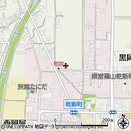 兵庫県丹波篠山市郡家45周辺の地図