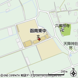 函南町立東中学校周辺の地図