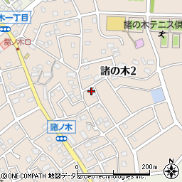 愛知県名古屋市緑区諸の木2丁目2003周辺の地図