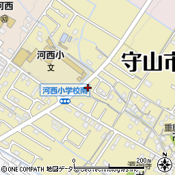 滋賀県守山市小島町1489周辺の地図
