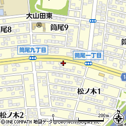 大山田書店周辺の地図