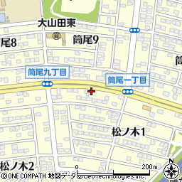 大山田書店周辺の地図