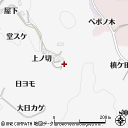 愛知県豊田市穂積町上ノ切周辺の地図