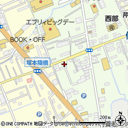 静岡県田方郡函南町間宮569周辺の地図