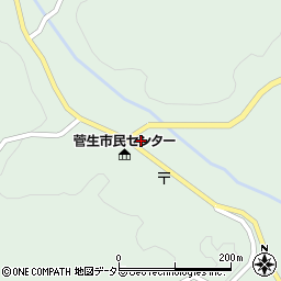 岡山県新見市菅生6134周辺の地図