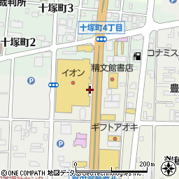 ペットプラス　豊田店周辺の地図