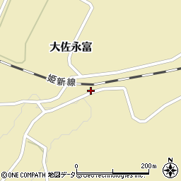 岡山県新見市大佐永富1371周辺の地図