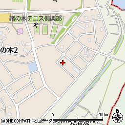 愛知県名古屋市緑区諸の木2丁目1416周辺の地図
