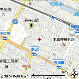愛知県名古屋市緑区鳴海町上汐田215周辺の地図