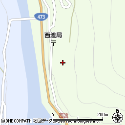 静岡県浜松市天竜区佐久間町大井2446-10周辺の地図