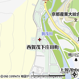 京都府京都市北区西賀茂下庄田町400周辺の地図