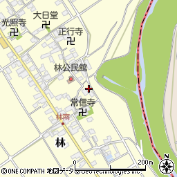 滋賀県蒲生郡竜王町林351周辺の地図