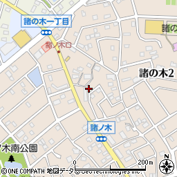 愛知県名古屋市緑区諸の木2丁目2147周辺の地図