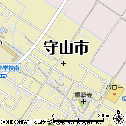 滋賀県守山市小島町1406周辺の地図