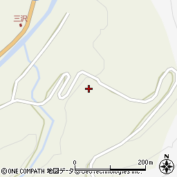 愛知県東栄町（北設楽郡）月（西坂甫）周辺の地図