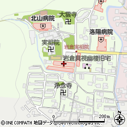 京都府京都市左京区岩倉上蔵町103周辺の地図