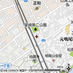 愛知県名古屋市南区元鳴尾町40周辺の地図