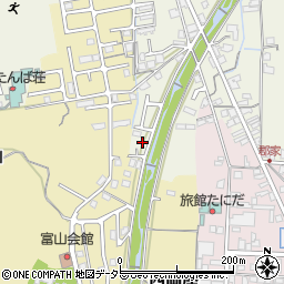 兵庫県丹波篠山市郡家837周辺の地図