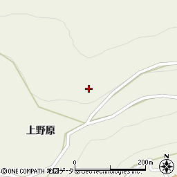愛知県北設楽郡東栄町月野向周辺の地図