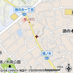 愛知県名古屋市緑区諸の木2丁目2158周辺の地図