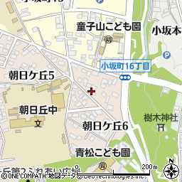 愛知県豊田市朝日ケ丘6丁目20-2周辺の地図