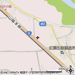 京都府南丹市八木町八木嶋（朝倉）周辺の地図