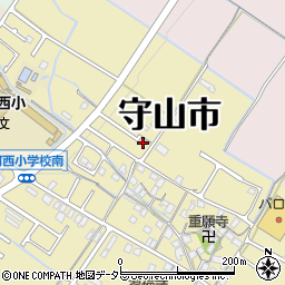 滋賀県守山市小島町1435周辺の地図