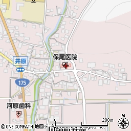 保尾医院周辺の地図