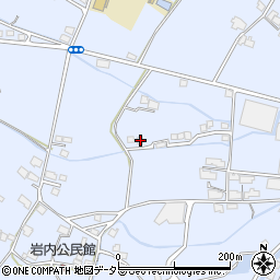 岡山県真庭市草加部1276-12周辺の地図