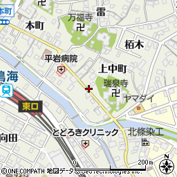 愛知県名古屋市緑区鳴海町相原町周辺の地図