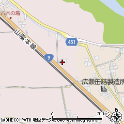 京都府南丹市八木町八木嶋上柳ケ坪周辺の地図