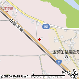 京都府南丹市八木町八木嶋（上柳ケ坪）周辺の地図
