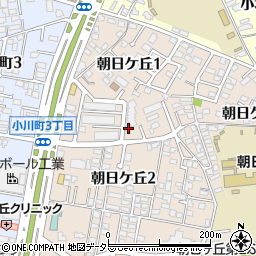 愛知県豊田市朝日ケ丘1丁目26周辺の地図