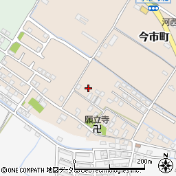 滋賀県守山市今市町周辺の地図