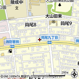 鳥文大山田店周辺の地図