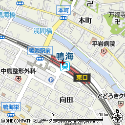 三井住友銀行鳴海駅 ＡＴＭ周辺の地図