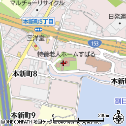 豊田市役所　支所・コミュニティセンター西部コミュニティセンター周辺の地図