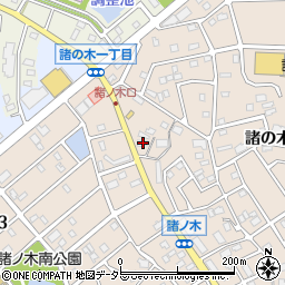 愛知県名古屋市緑区諸の木2丁目2165周辺の地図