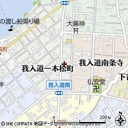 沼津我入道郵便局周辺の地図