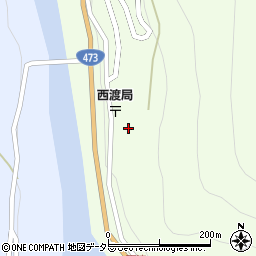 静岡県浜松市天竜区佐久間町大井2446周辺の地図