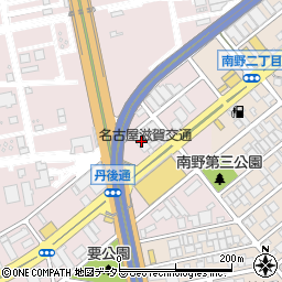 名古屋滋賀交通株式会社周辺の地図